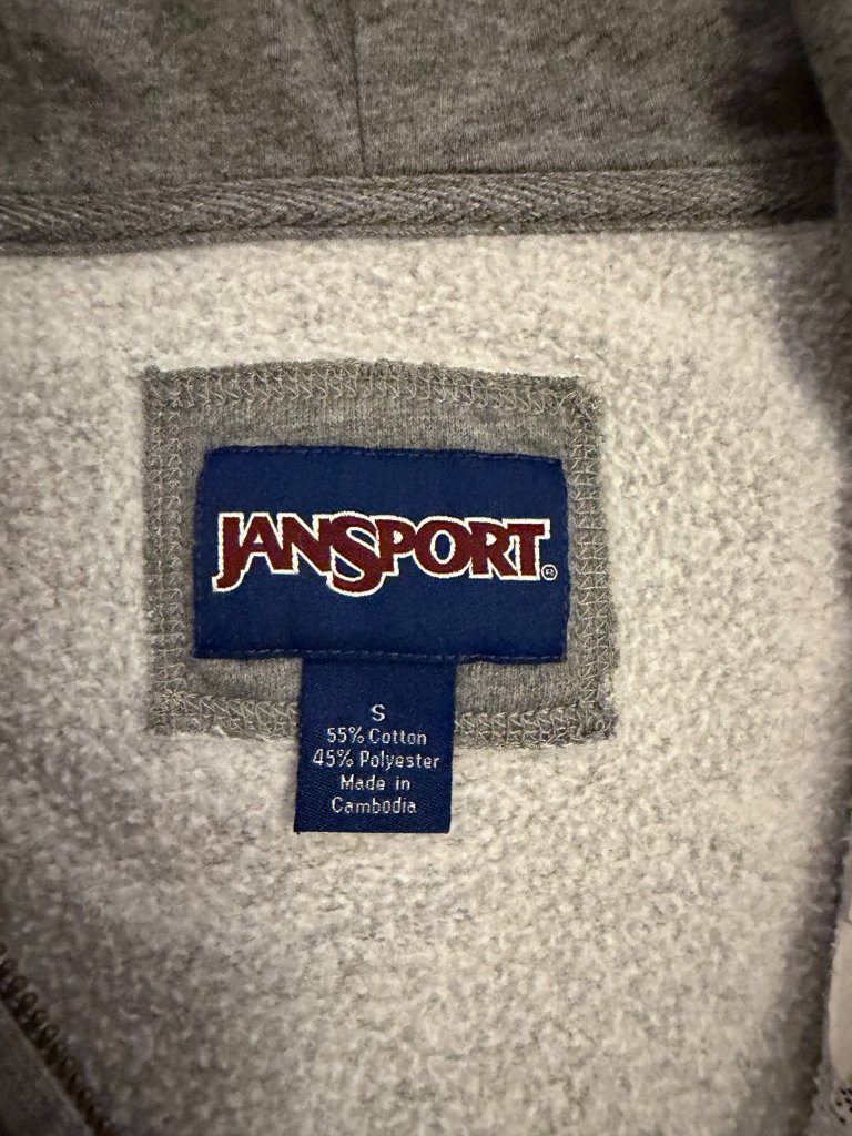 Small Nwot Jansport Gray Columbia Hoodie Sweatshirt Women's — image 4 of 8